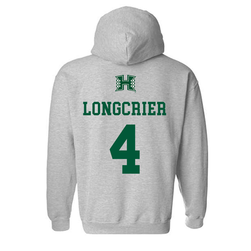 Hawaii - NCAA Women's Soccer : Montana Longcrier - Classic Shersey Hooded Sweatshirt-1