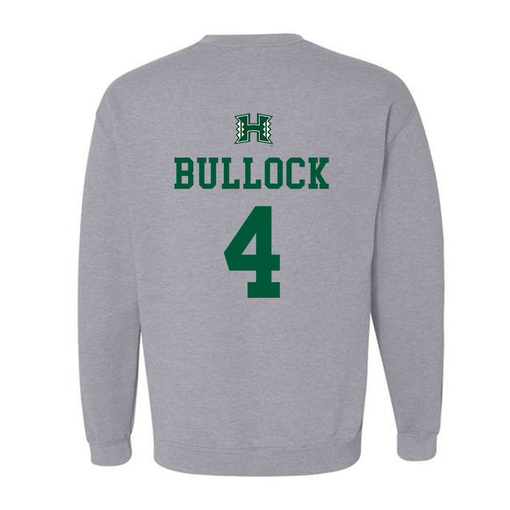 Hawaii - NCAA Men's Basketball : Dre Bullock - Classic Shersey Crewneck Sweatshirt-1