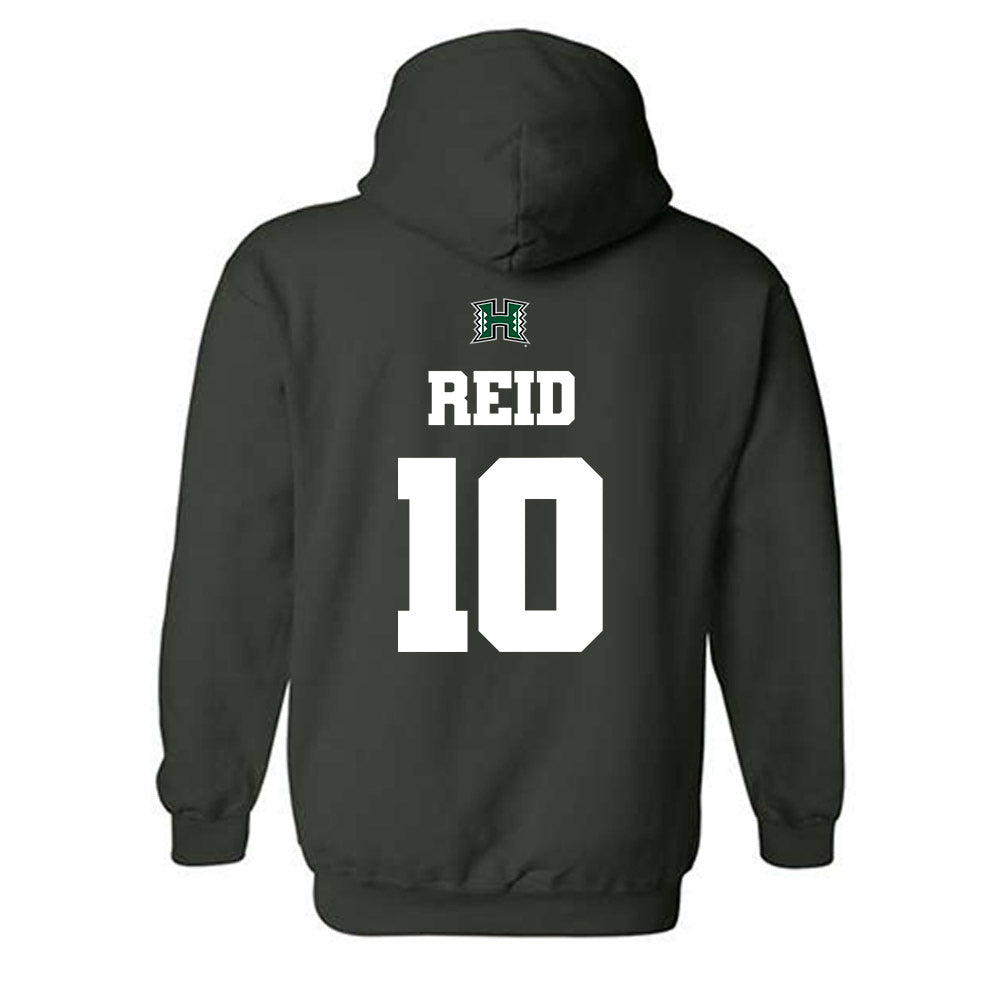Hawaii - NCAA Women's Volleyball : Cha'lei Reid - Classic Shersey Hooded Sweatshirt-1