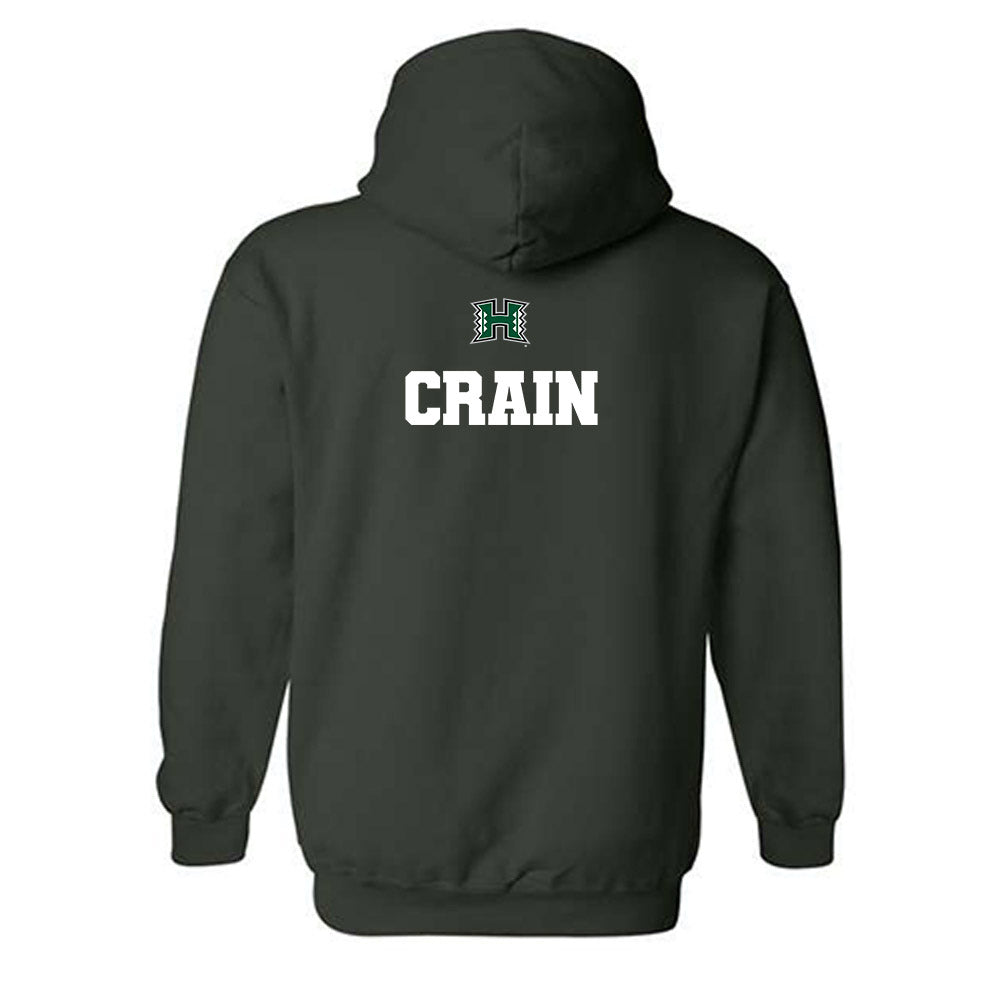 Hawaii - NCAA Men's Swimming & Diving : Daniel Crain - Classic Shersey Hooded Sweatshirt-1