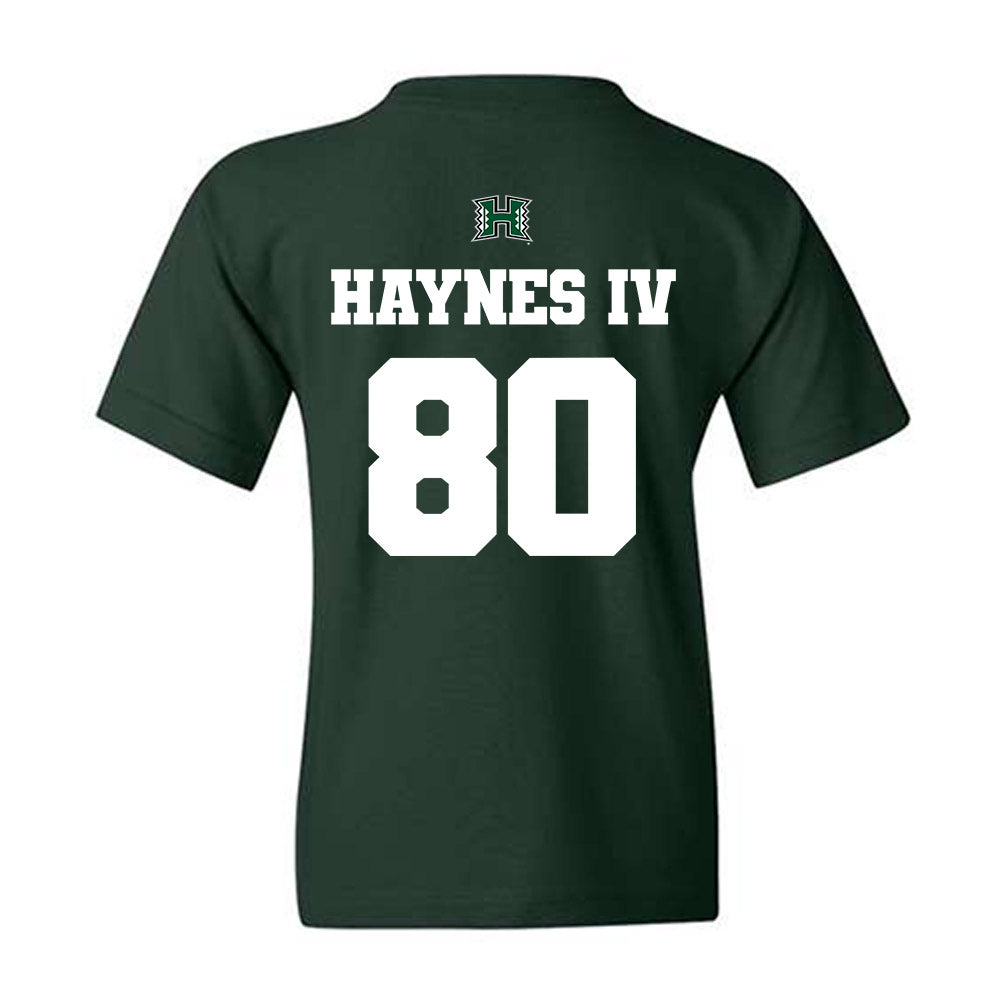 Hawaii - NCAA Football : Robert Haynes IV - Classic Shersey Youth T-Shirt-1