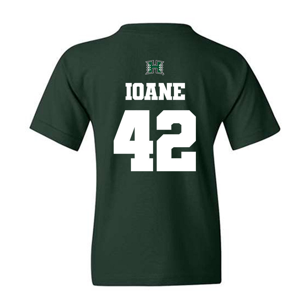 Hawaii - NCAA Football : Matteus Ioane - Classic Shersey Youth T-Shirt-1