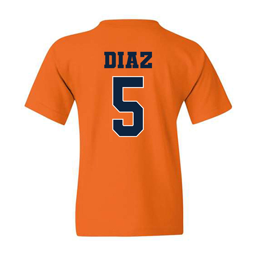 UTSA - NCAA Baseball : Diego Diaz - Youth T-Shirt-1