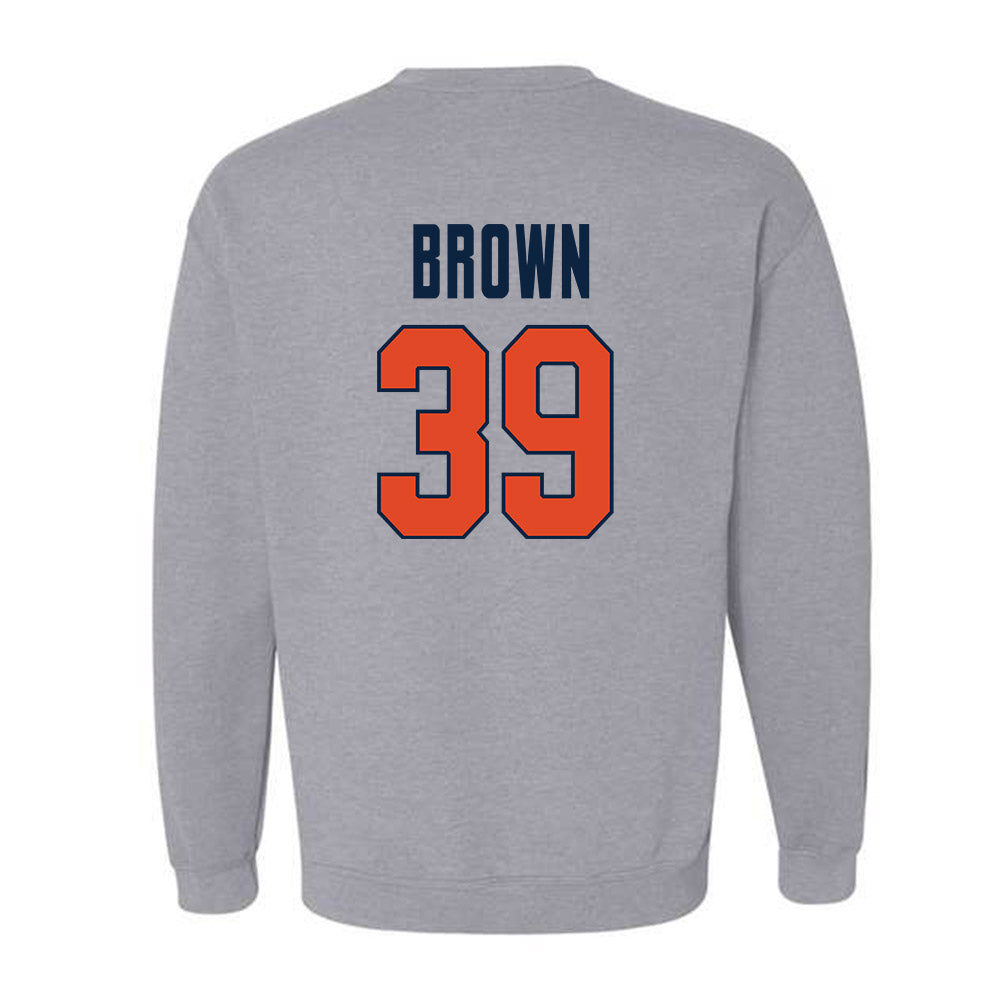 UTSA - NCAA Football : Lawrence Brown - Classic Shersey Crewneck Sweatshirt-1