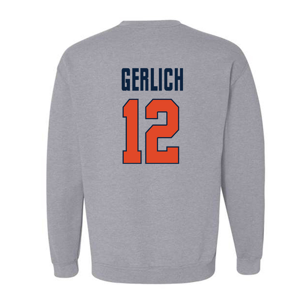 UTSA - NCAA Football : Max Gerlich - Classic Shersey Crewneck Sweatshirt-1
