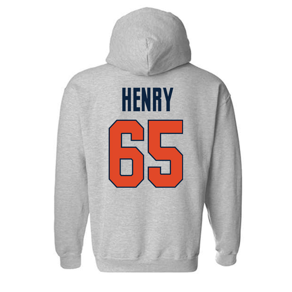 UTSA - NCAA Football : Jarrett Henry - Classic Shersey Hooded Sweatshirt-1