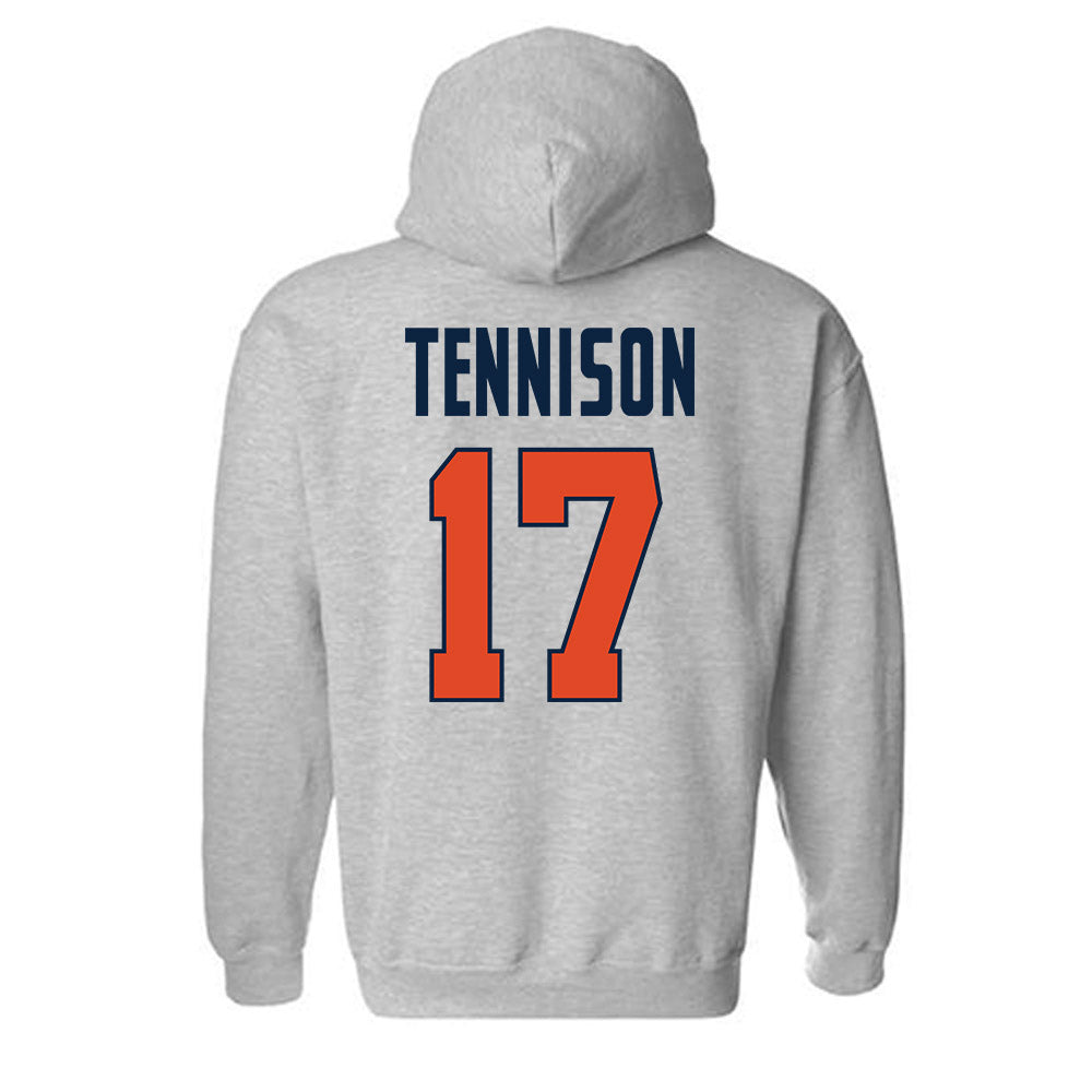 UTSA - NCAA Football : Brandon Tennison - Classic Shersey Hooded Sweatshirt-1