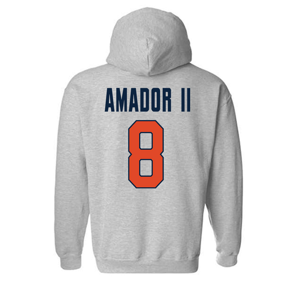 UTSA - NCAA Football : David Amador II - Classic Shersey Hooded Sweatshirt-1