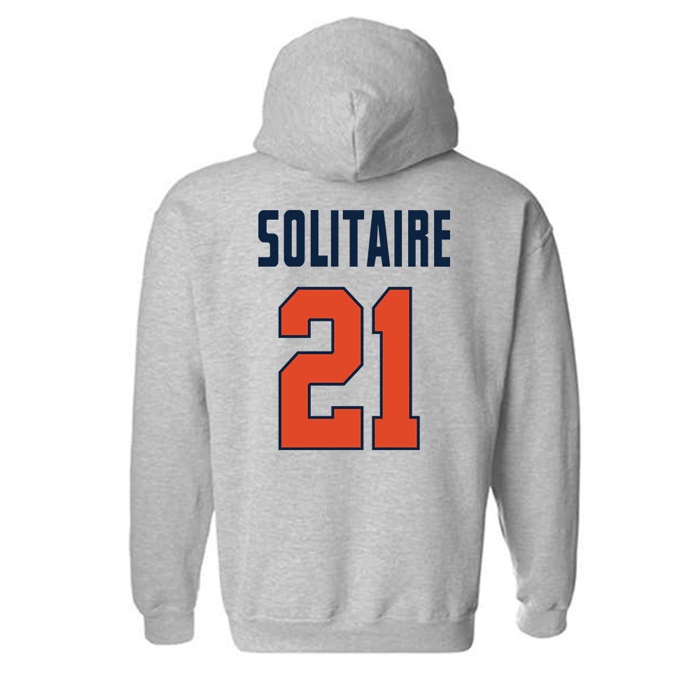 UTSA - NCAA Football : J.C. Solitaire - Classic Shersey Hooded Sweatshirt-1