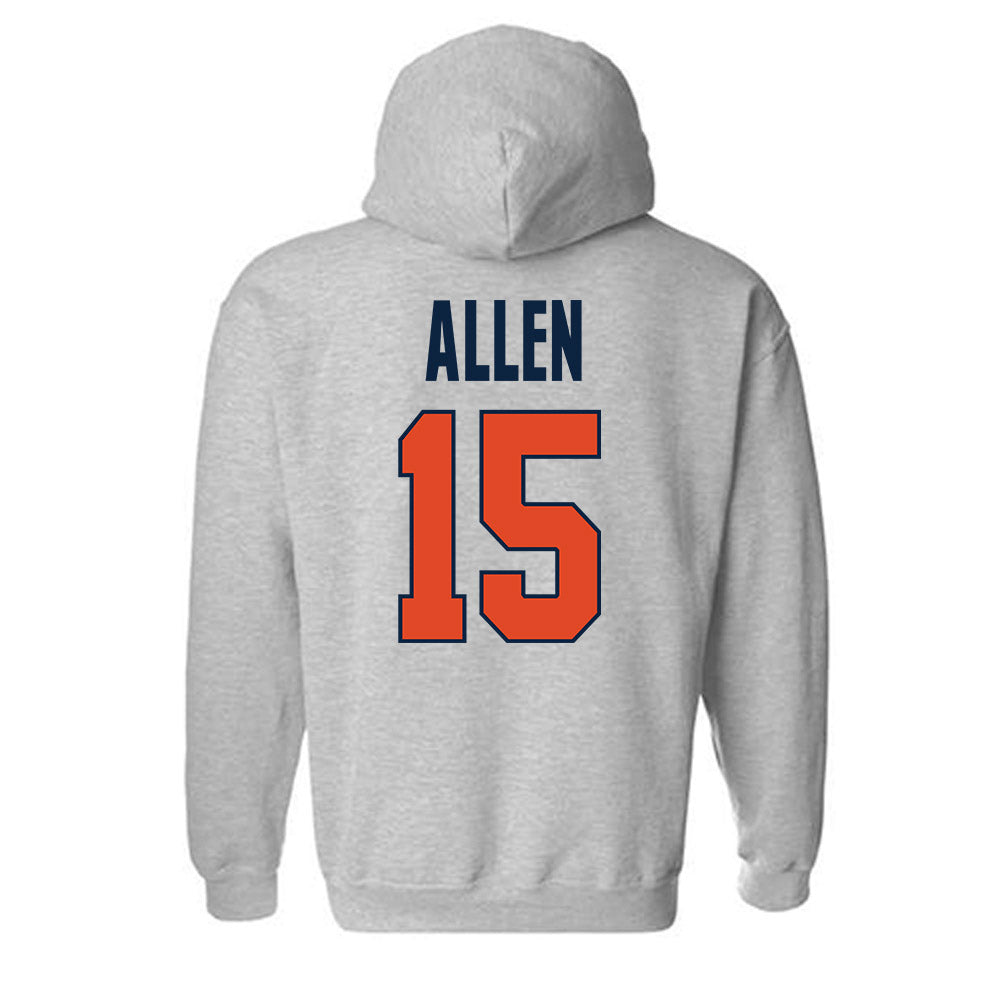 UTSA - NCAA Football : DJ Allen - Classic Shersey Hooded Sweatshirt-1