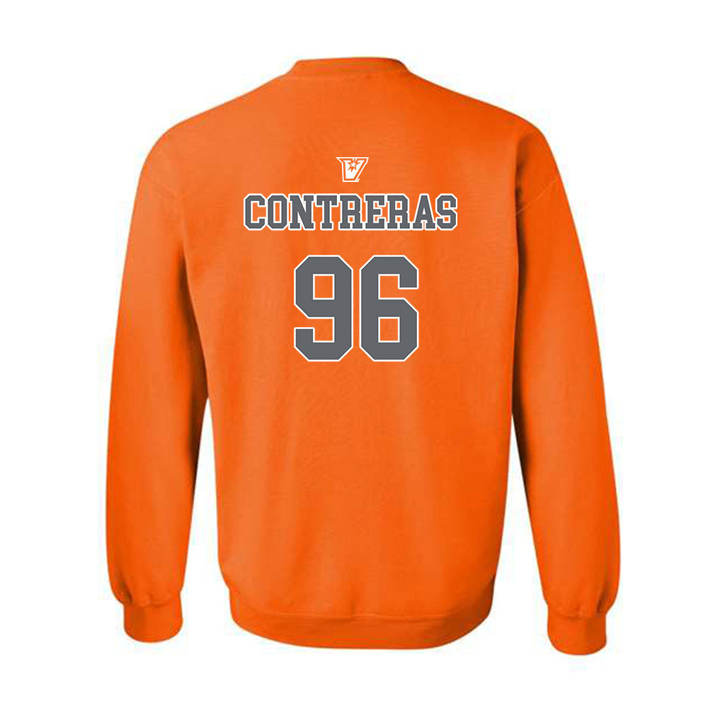 UTRGV - NCAA Football : JJ Contreras - Classic Shersey Crewneck Sweatshirt-1