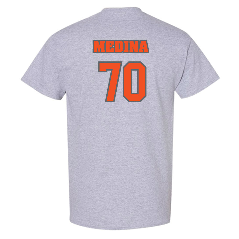 UTRGV - NCAA Football : Frank Medina - Classic Shersey T-Shirt-1