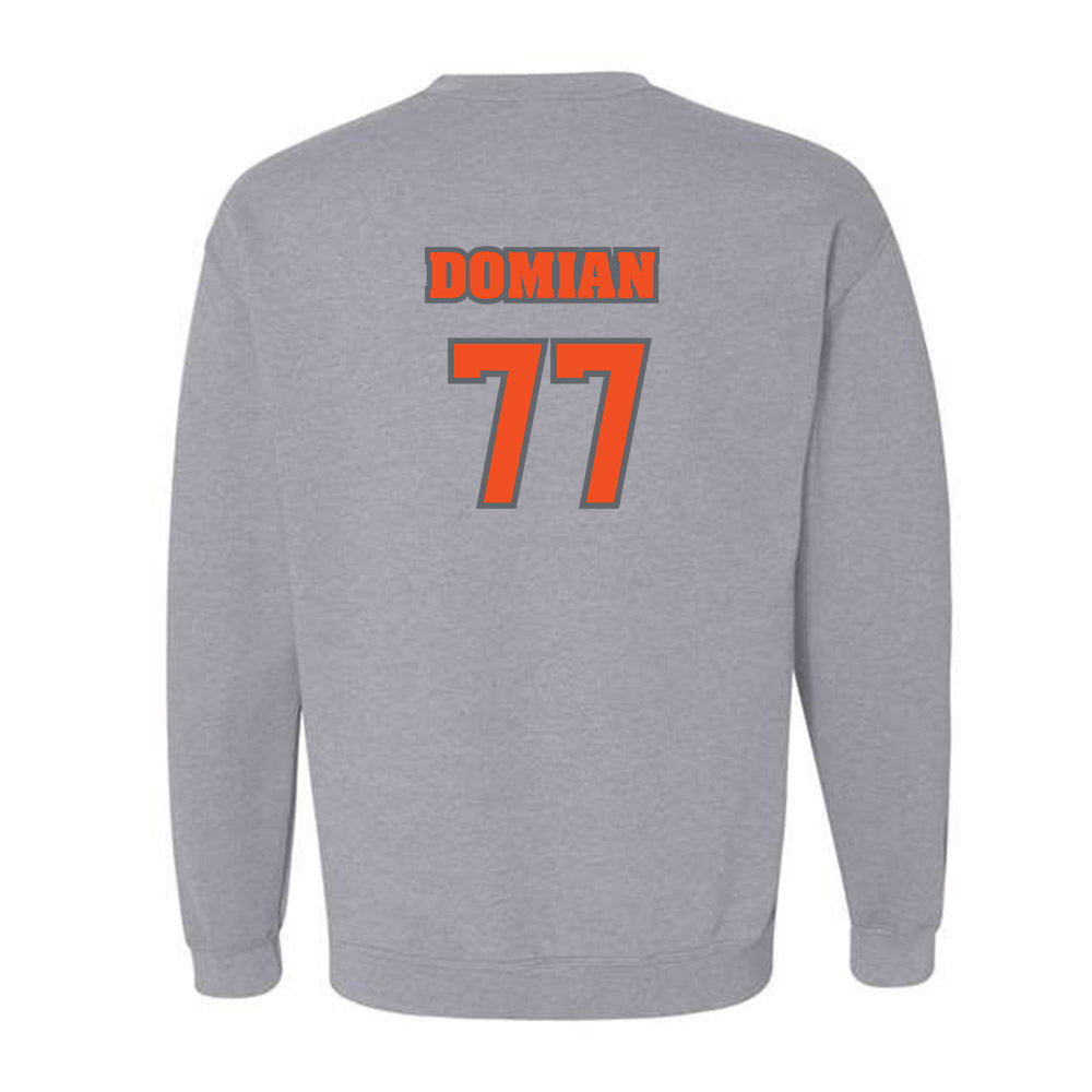 UTRGV - NCAA Football : Thomas Domian - Classic Shersey Crewneck Sweatshirt-1