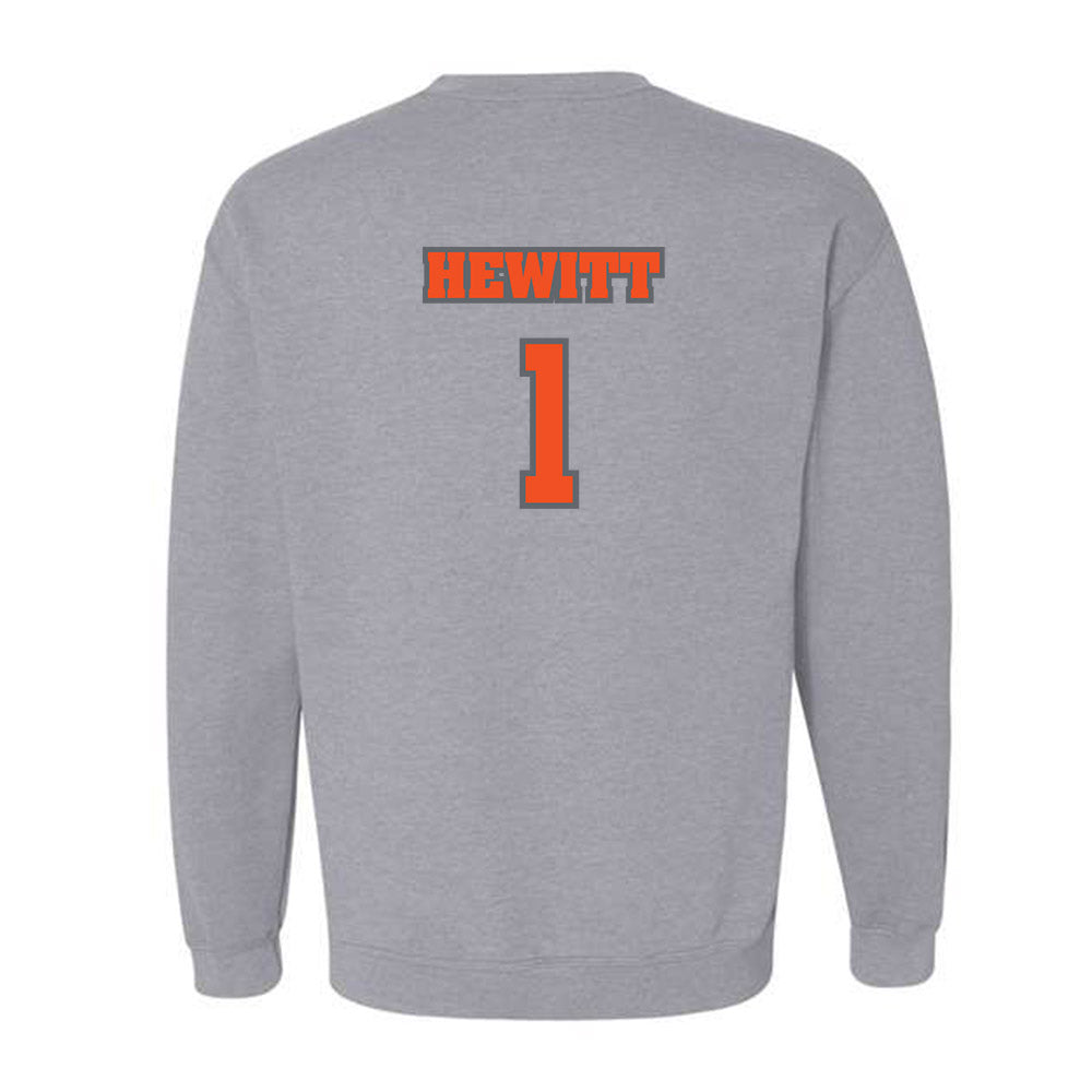 UTRGV - NCAA Football : Carter Hewitt - Classic Shersey Crewneck Sweatshirt-1