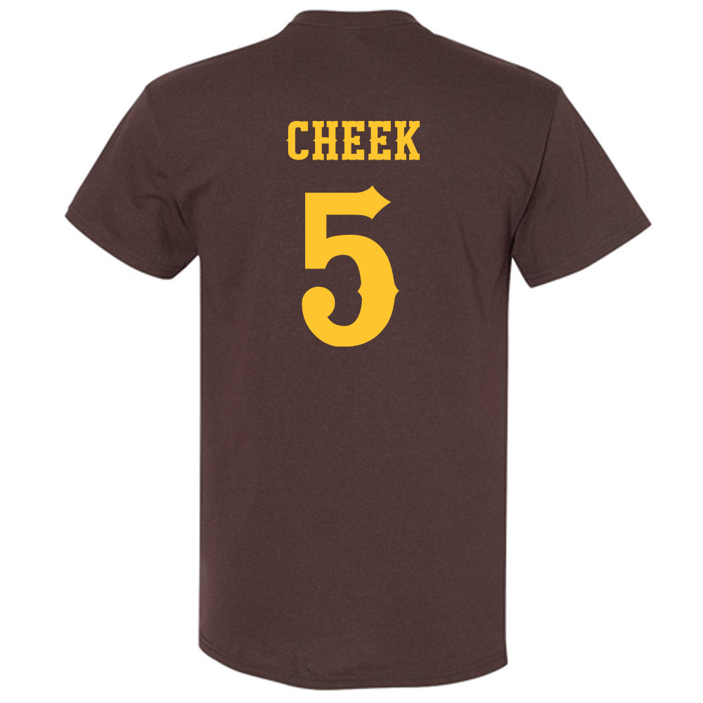 Wyoming - NCAA Football : Brooklyn Cheek - Classic Shersey T-Shirt-1