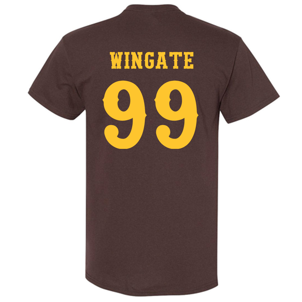 Wyoming - NCAA Football : Donnie Wingate - Classic Shersey T-Shirt-1