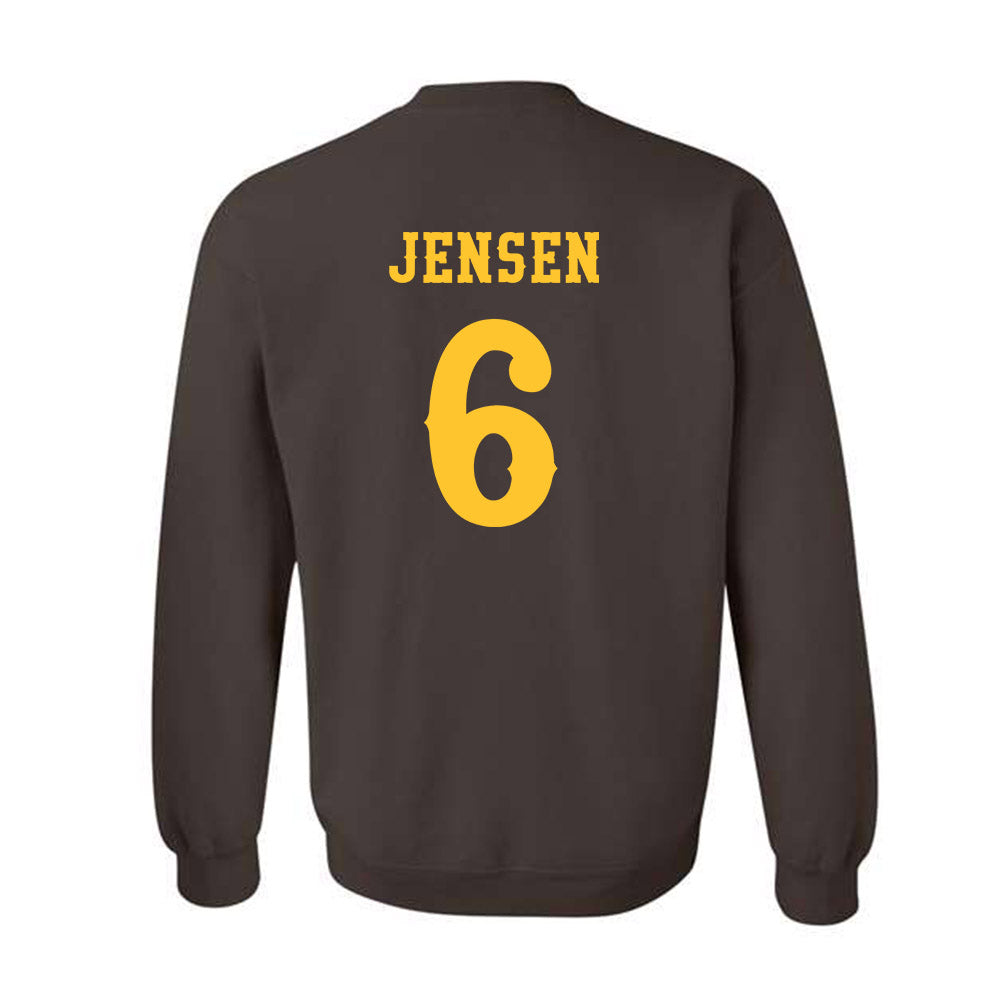 Wyoming - NCAA Women's Volleyball : Ruby Jensen - Classic Shersey Crewneck Sweatshirt-1