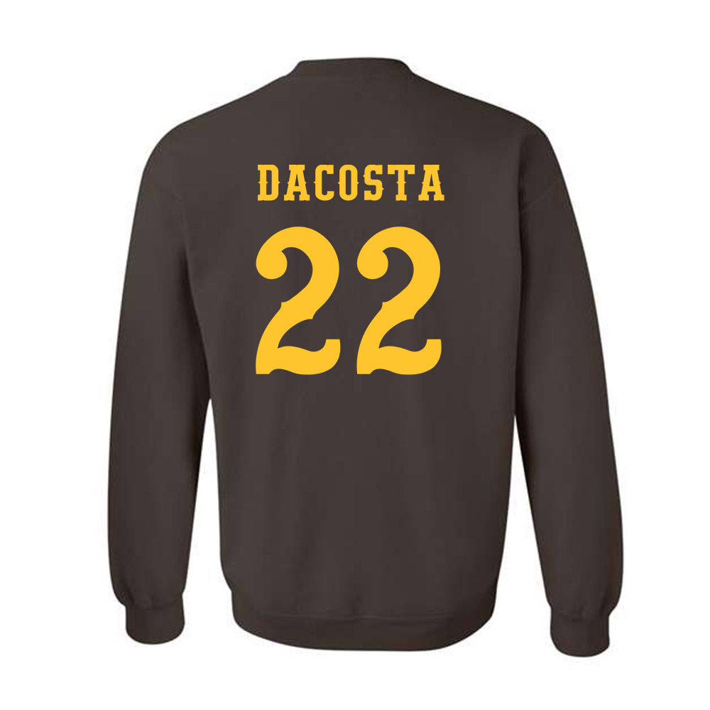 Wyoming - NCAA Football : Jaden DaCosta - Classic Shersey Crewneck Sweatshirt-1