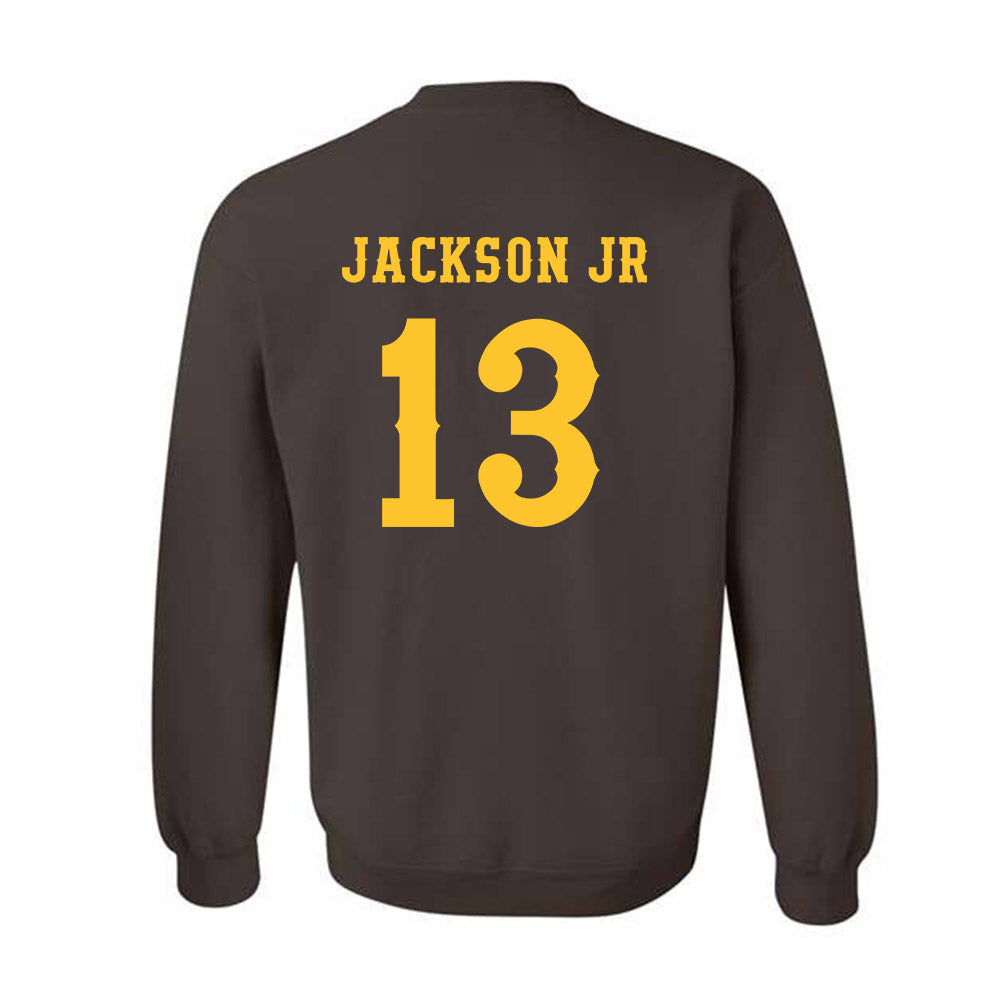 Wyoming - NCAA Football : Pierre Jackson Jr - Classic Shersey Crewneck Sweatshirt-1
