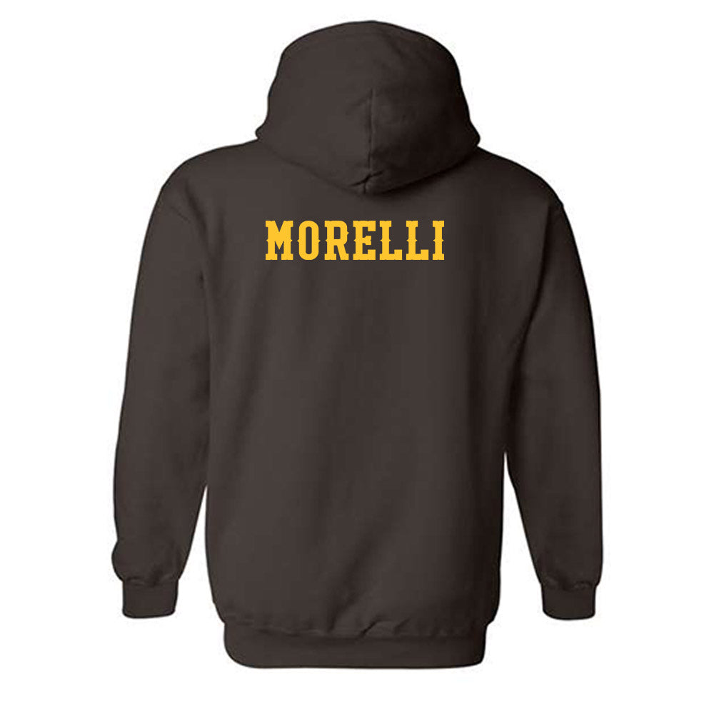 Wyoming - NCAA Women's Golf : Lucia Morelli - Classic Shersey Hooded Sweatshirt-1