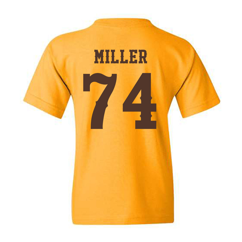 Wyoming - NCAA Football : Tariq Miller - Classic Shersey Youth T-Shirt-1
