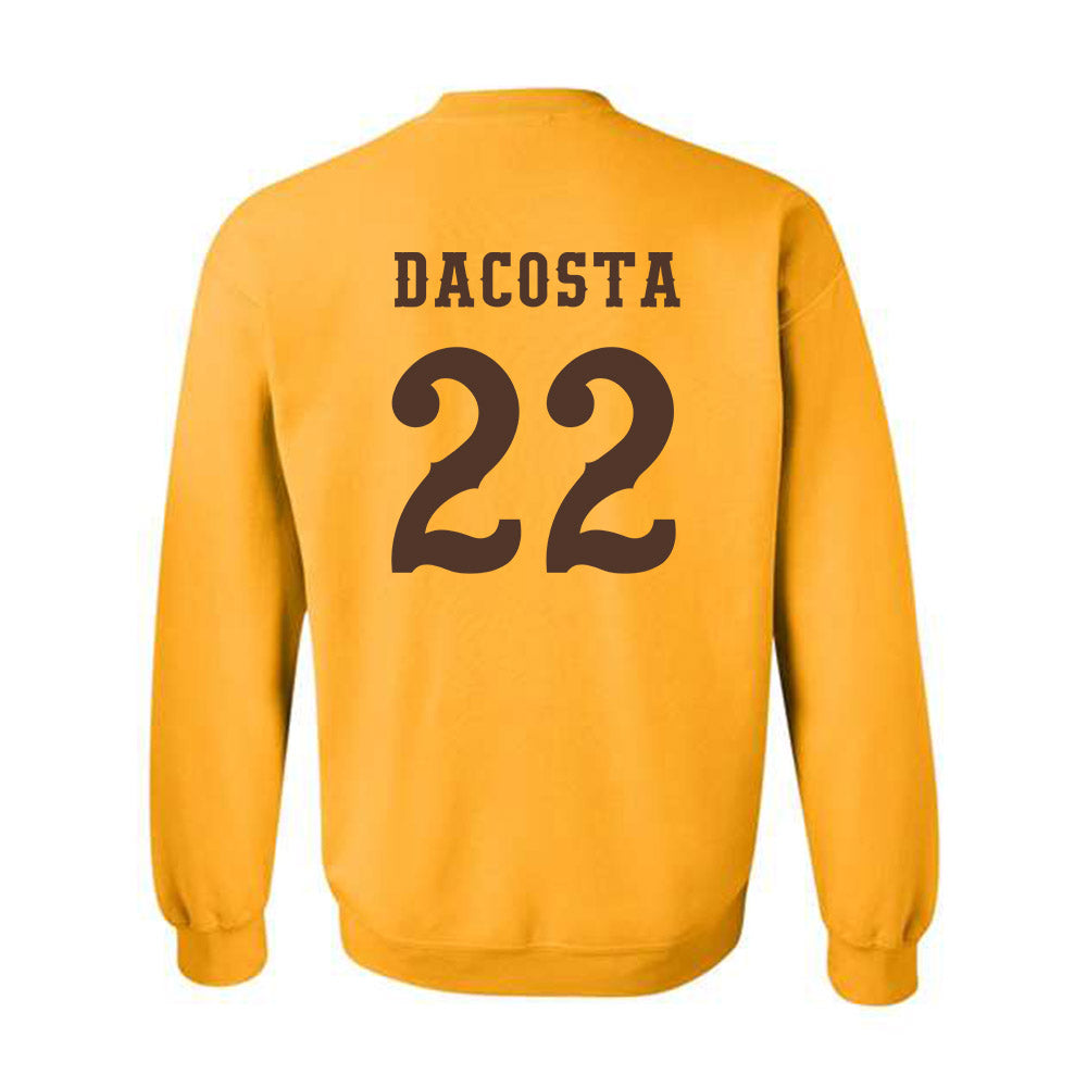 Wyoming - NCAA Football : Jaden DaCosta - Classic Shersey Crewneck Sweatshirt-1