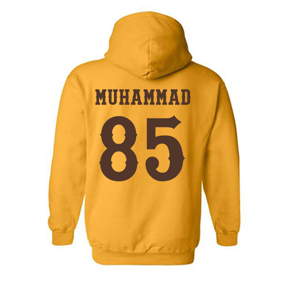 Wyoming - NCAA Football : Ishmael Muhammad - Classic Shersey Hooded Sweatshirt-1