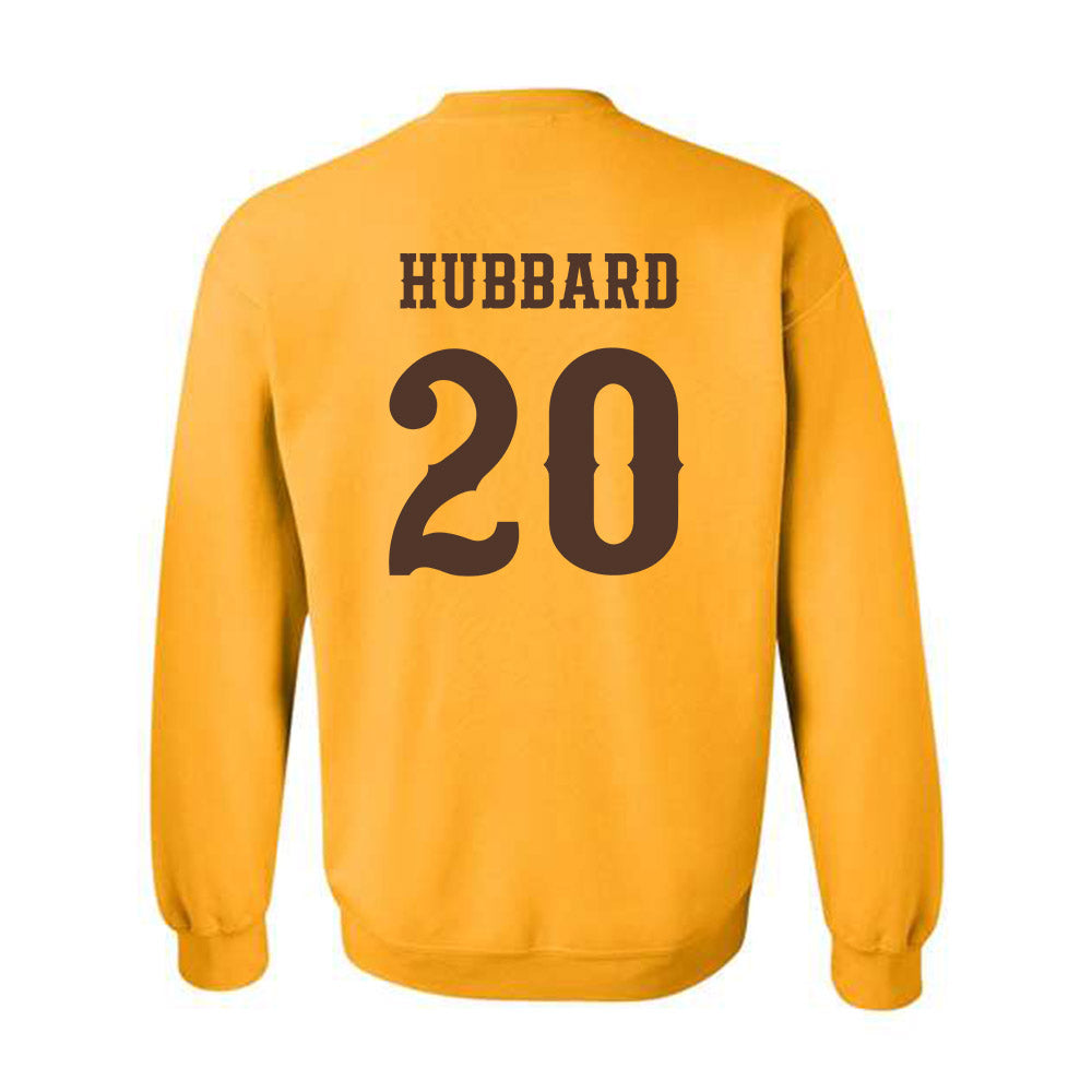 Wyoming - NCAA Football : Diore Hubbard - Classic Shersey Crewneck Sweatshirt-1