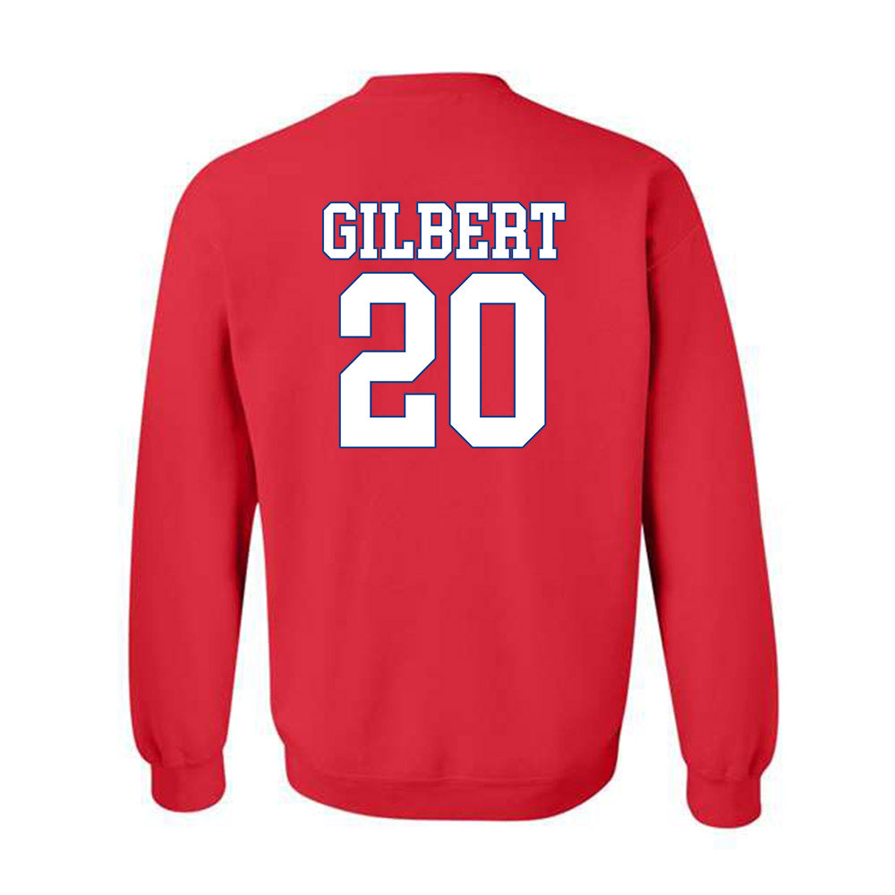 SMU - NCAA Football : Deuce Gilbert - Crewneck Sweatshirt-1