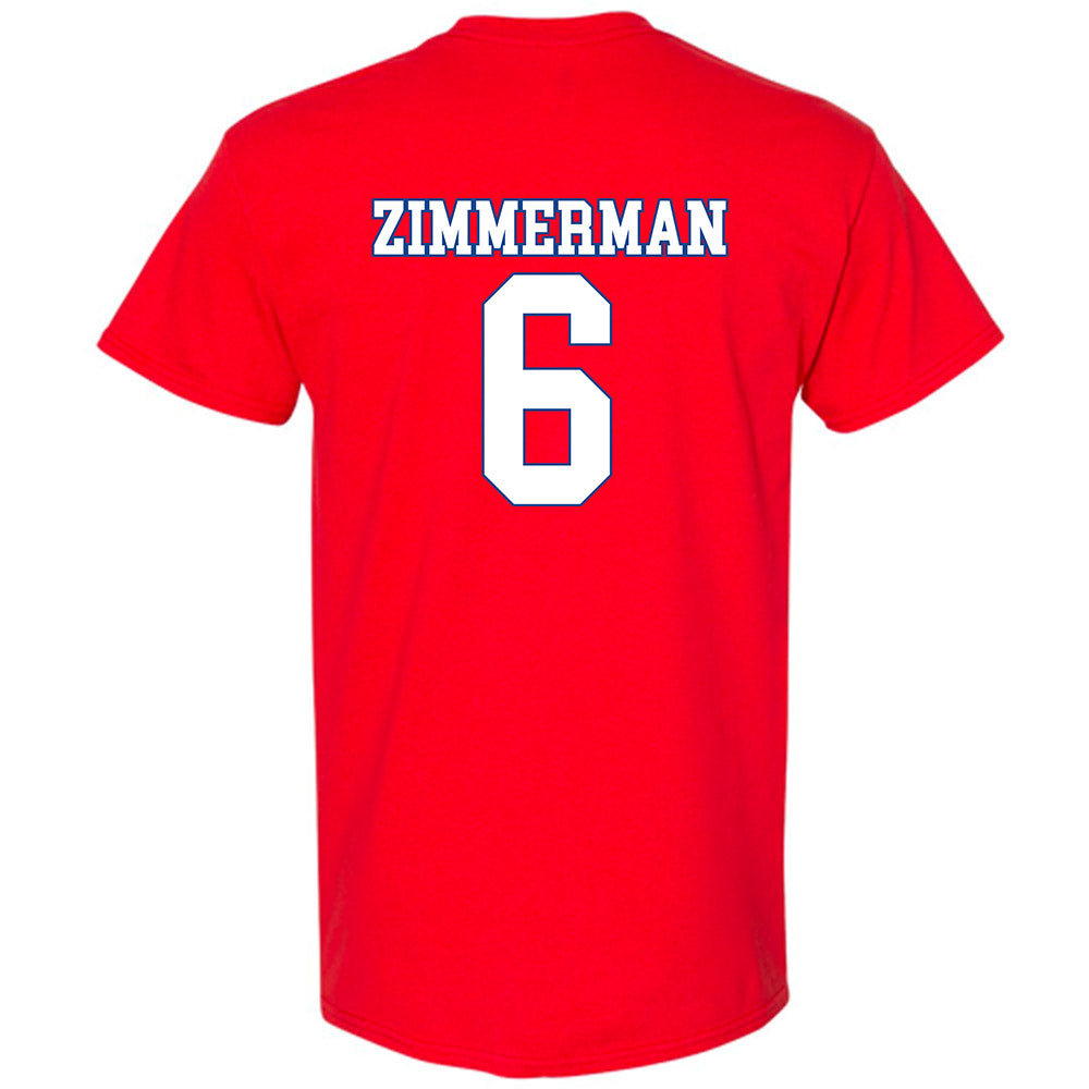 SMU - NCAA Women's Soccer : Ella Zimmerman - T-Shirt-1