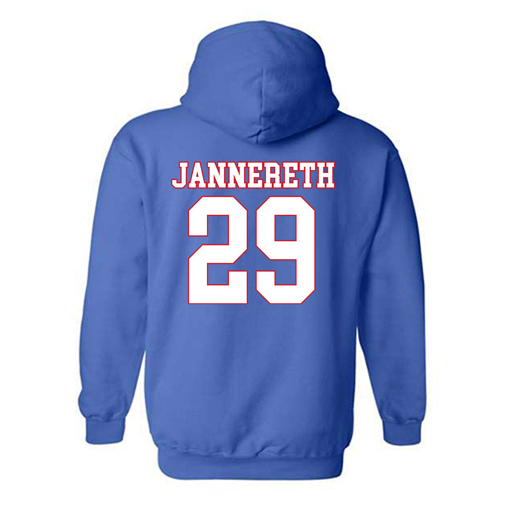 SMU - NCAA Women's Soccer : Libby Jannereth - Hooded Sweatshirt-1