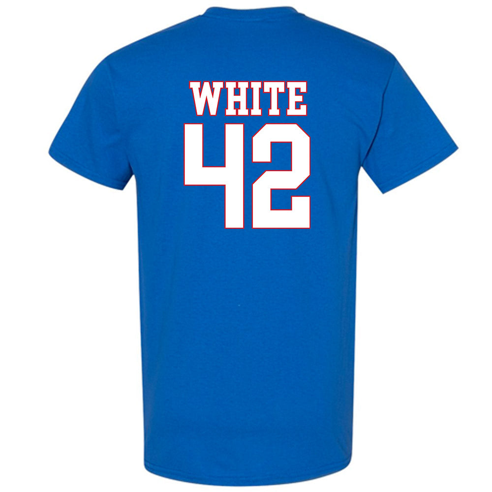 SMU - NCAA Women's Basketball : Roxy White - T-Shirt-1