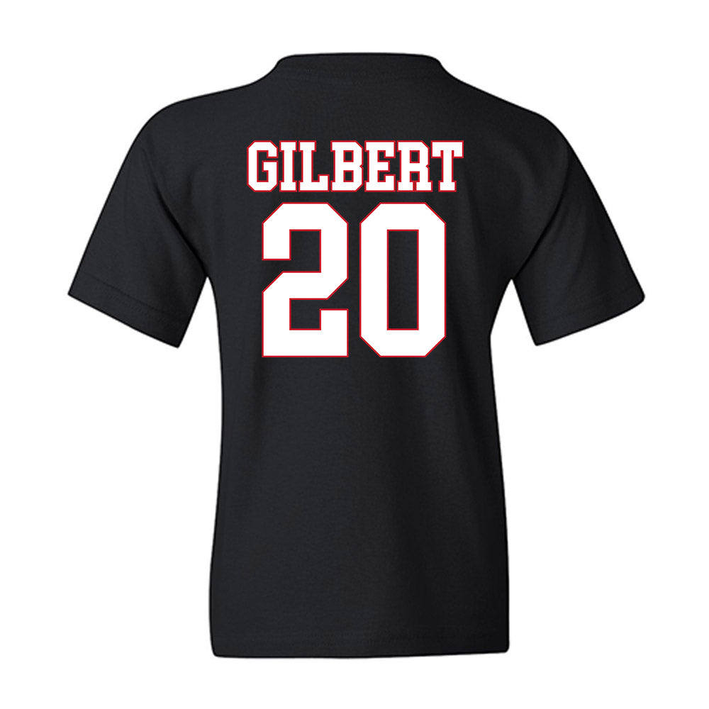 SMU - NCAA Football : Deuce Gilbert - Youth T-Shirt-1