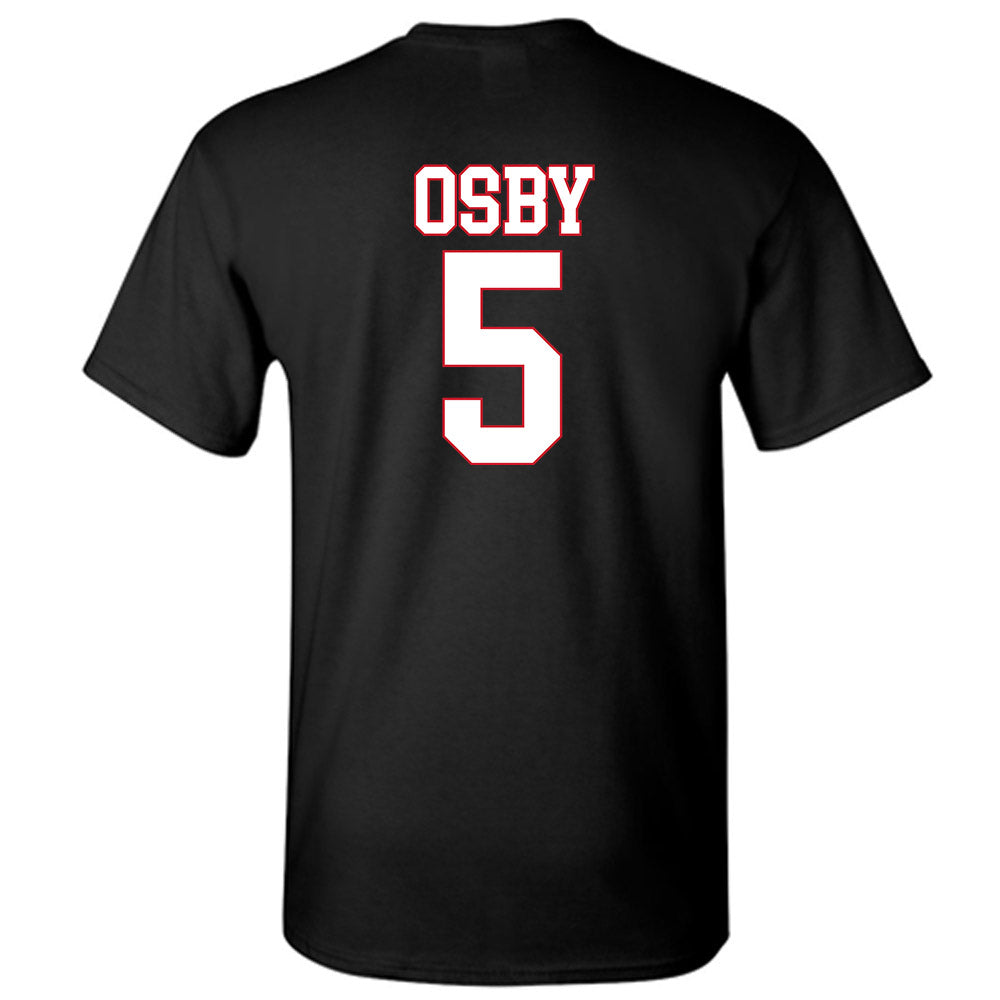 SMU - NCAA Women's Basketball : Zoe Osby - T-Shirt-1