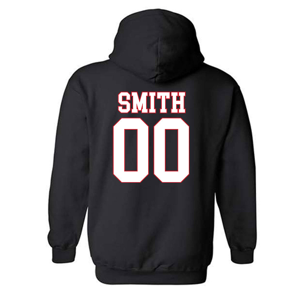 SMU - NCAA Football : Wyat Smith - Hooded Sweatshirt-1