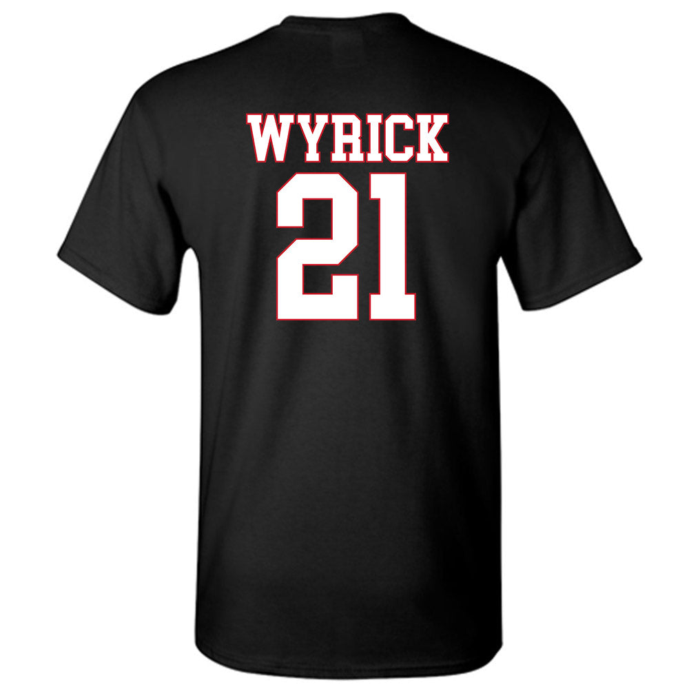 SMU - NCAA Football : Jimmy Wyrick - T-Shirt-1