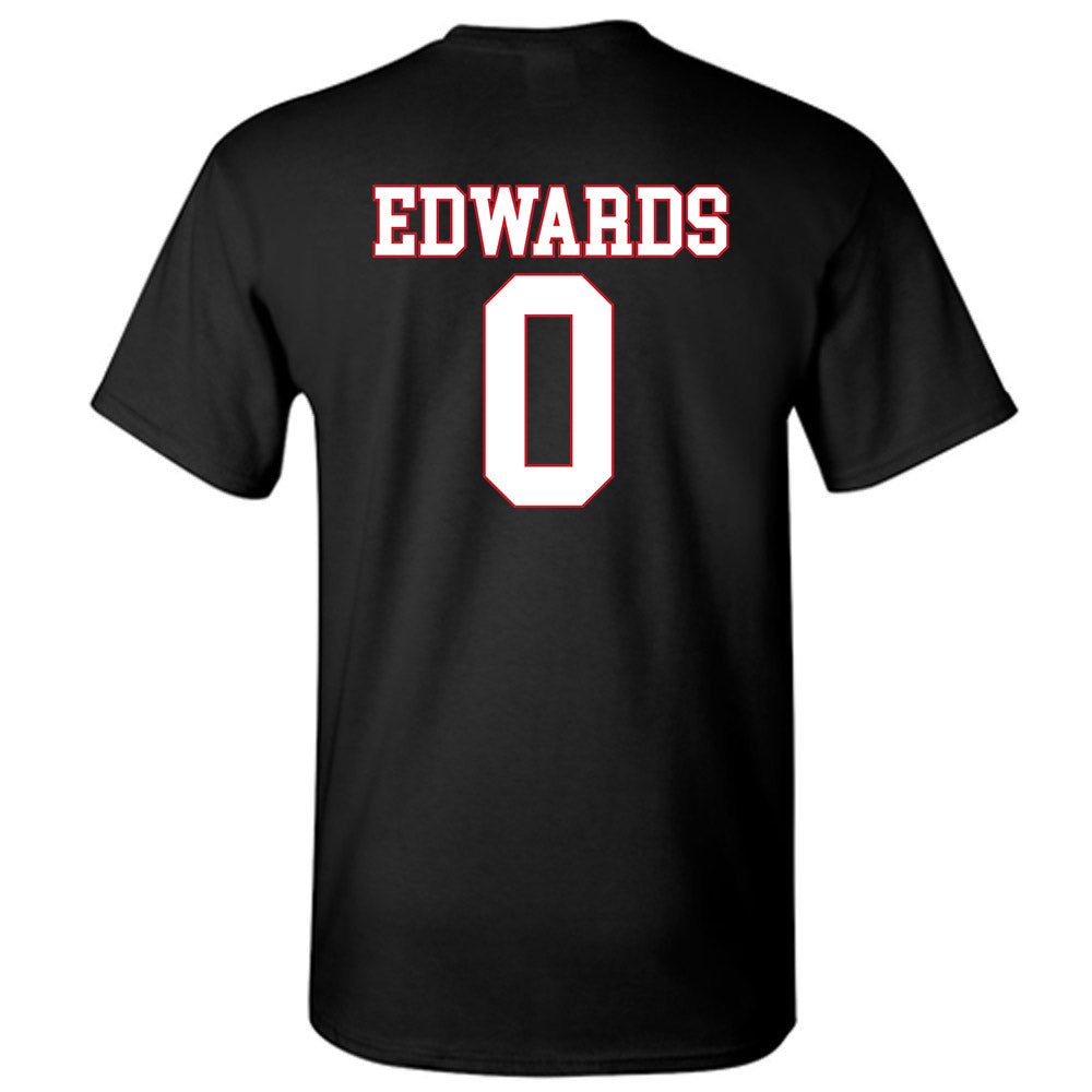 SMU - NCAA Men's Basketball : B.J. Edwards - T-Shirt-1