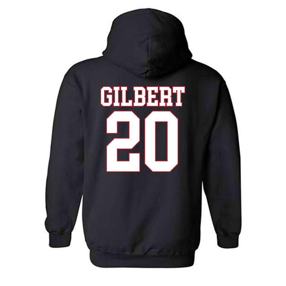 SMU - NCAA Football : Deuce Gilbert - Hooded Sweatshirt-1