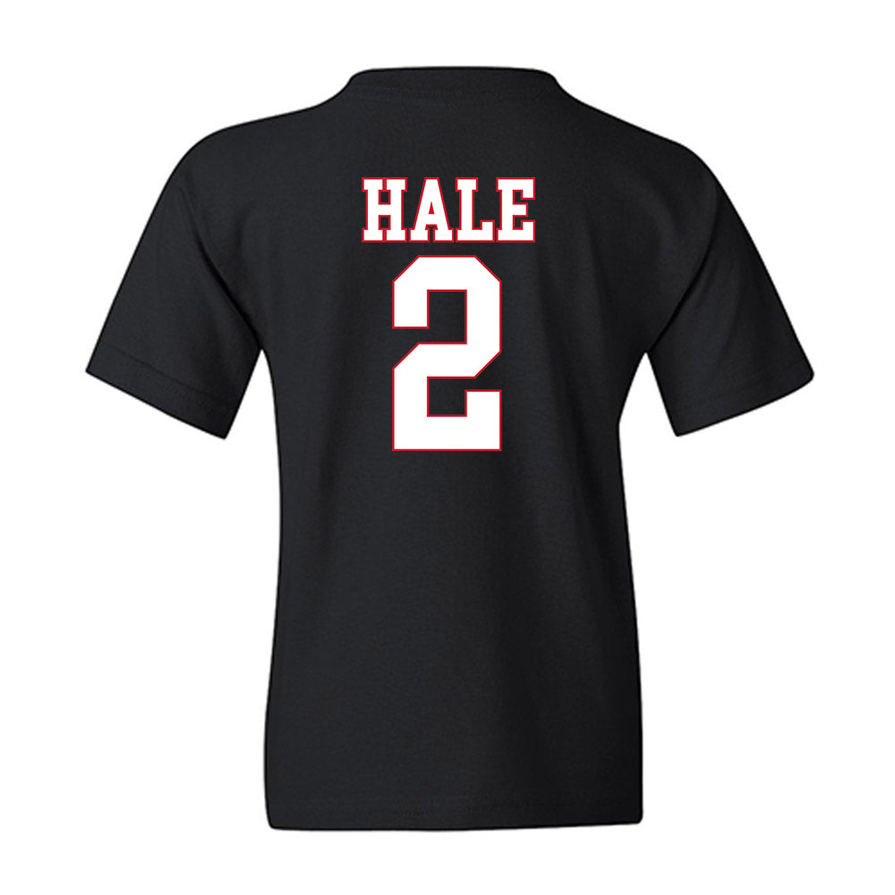 SMU - NCAA Football : Jalen Hale - Youth T-Shirt-1