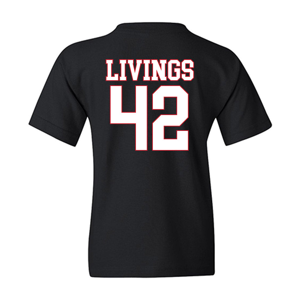 SMU - NCAA Women's Volleyball : Jadyn Livings - Youth T-Shirt-1