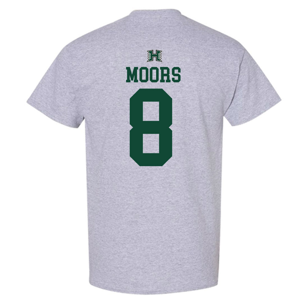 Hawaii - NCAA Women's Basketball : Rebecca Moors - Sports Shersey T-Shirt-1