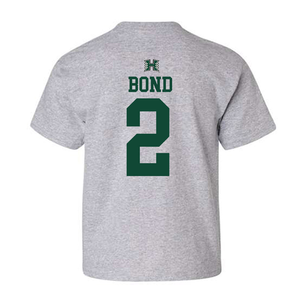 Hawaii - NCAA Women's Basketball : Teyahna Bond - Sports Shersey Youth T-Shirt-1