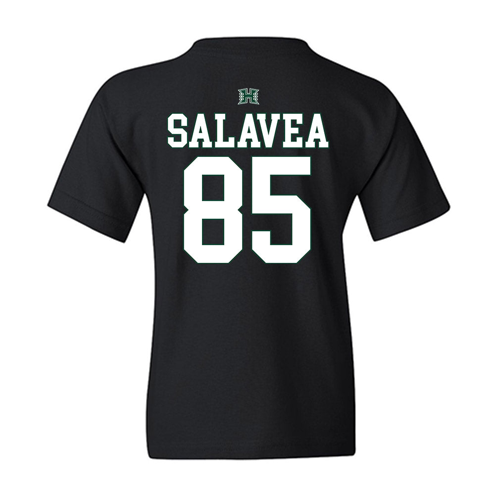Hawaii - NCAA Football : Oakie Salavea - Sports Shersey Youth T-Shirt-1