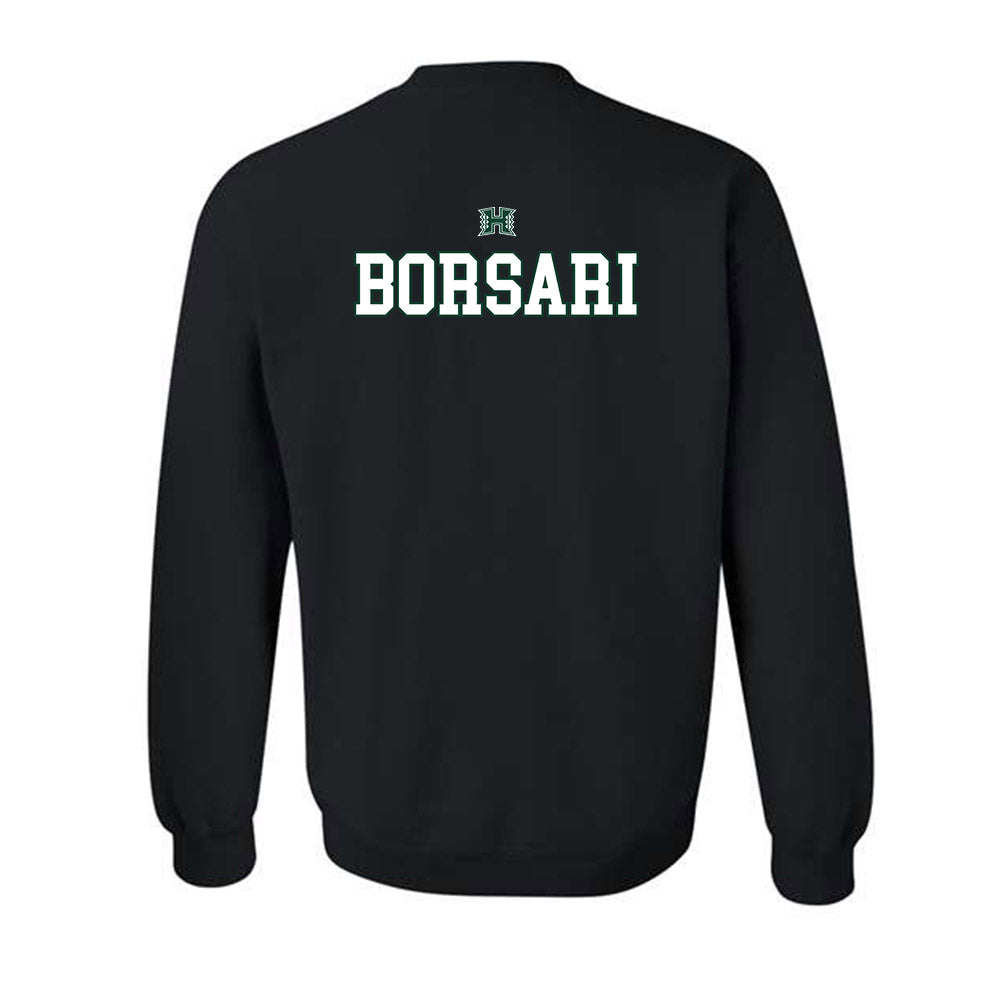 Hawaii - NCAA Football : Hudson Borsari - Sports Shersey Crewneck Sweatshirt-1
