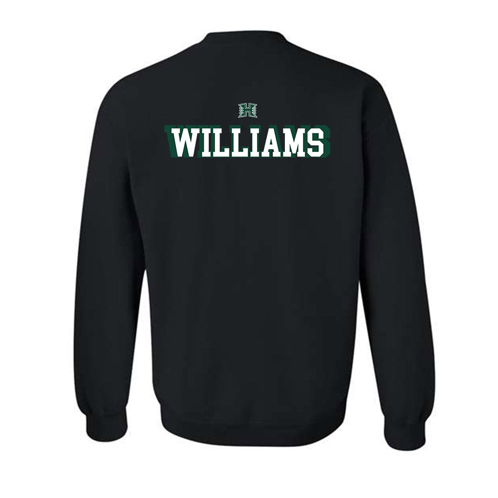 Hawaii - NCAA Football : Elijah Williams - Sports Shersey Crewneck Sweatshirt-1