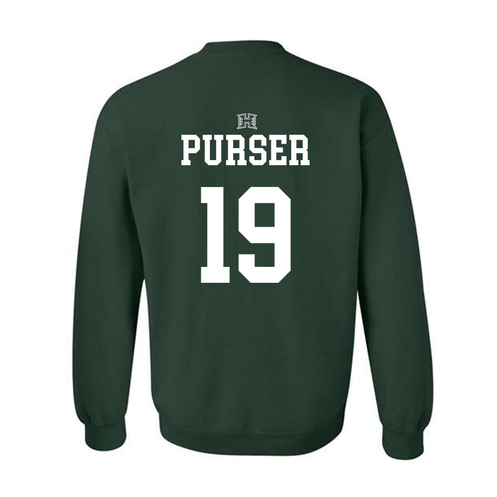 Hawaii - NCAA Women's Volleyball : Rachel Purser - Classic Shersey Crewneck Sweatshirt-1