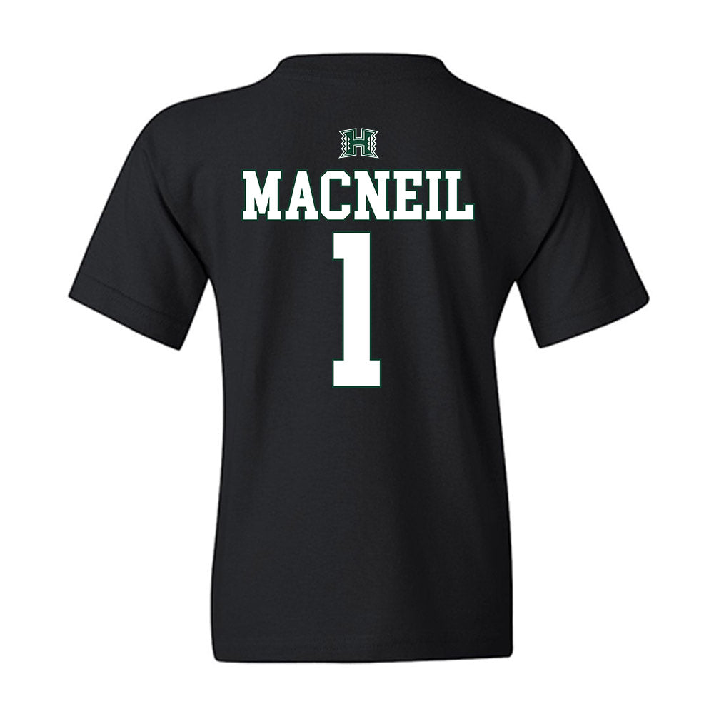 Hawaii - NCAA Softball : Maryn Macneil - Sports Shersey Youth T-Shirt-1