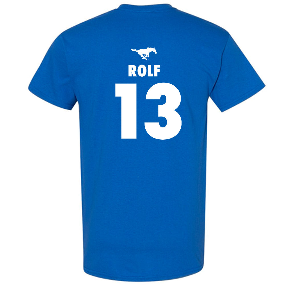SMU - NCAA Women's Basketball : Mailien Rolf - Sports Shersey T-Shirt-1