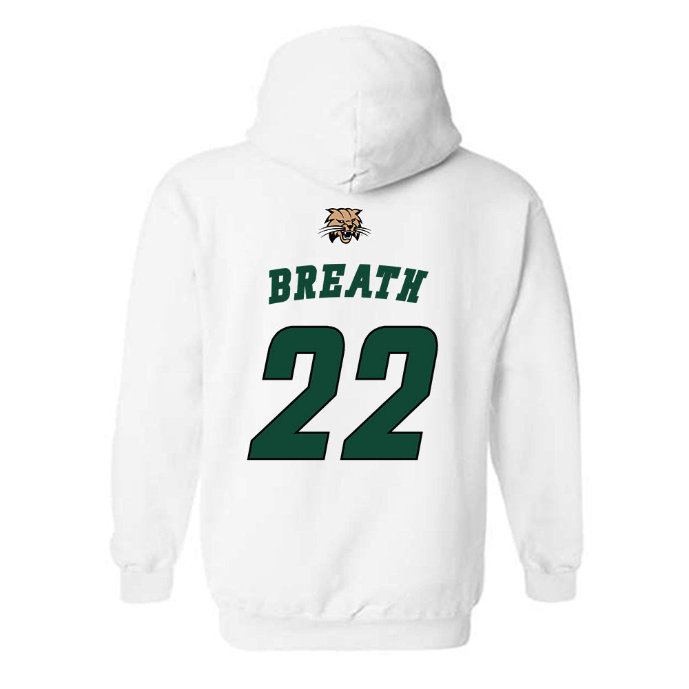 Ohio - NCAA Men's Basketball : Jalen Breath - Sports Shersey Hooded Sweatshirt-1