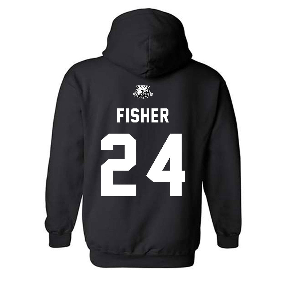 Ohio - NCAA Men's Basketball : Jordan Fisher - Sports Shersey Hooded Sweatshirt-1